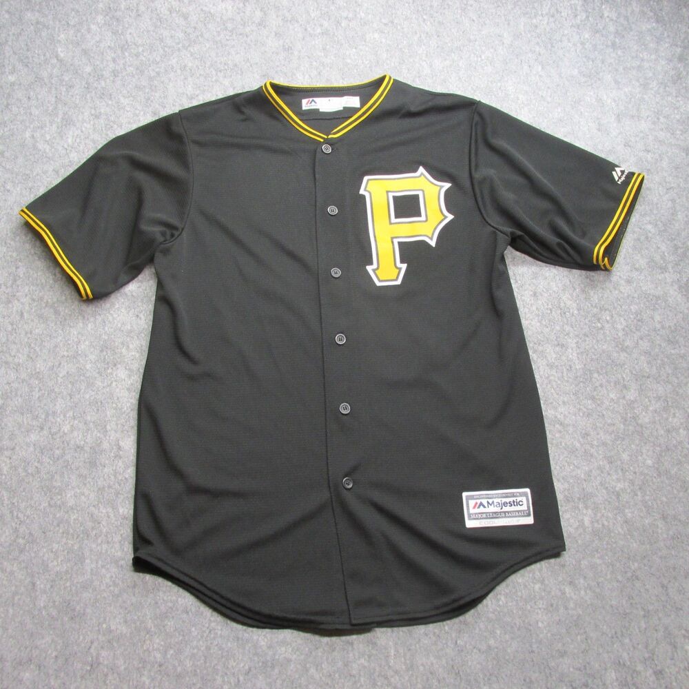 Roberto Clemente Pittsburgh Pirates Men's Black Jersey Medium